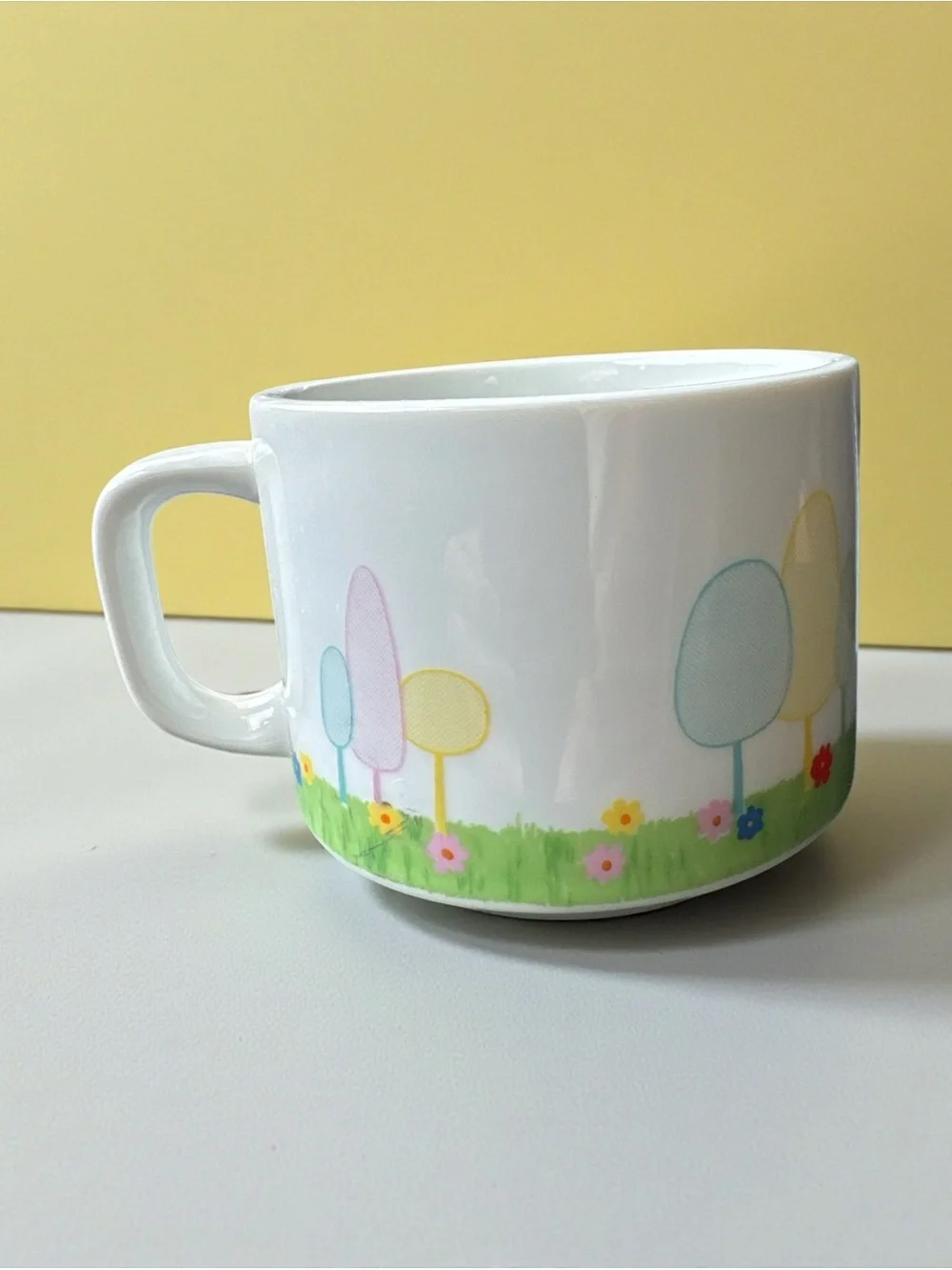 Pinocchio Ceramic Mug with Colorful Cartoon Print